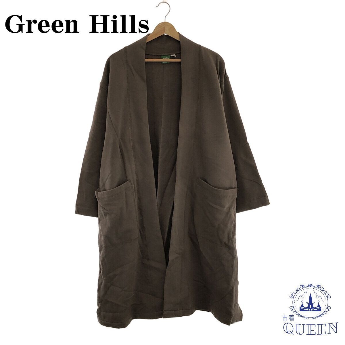 ☆美品☆ Green Hills グリーンヒルズ スプリングコート ロングコート