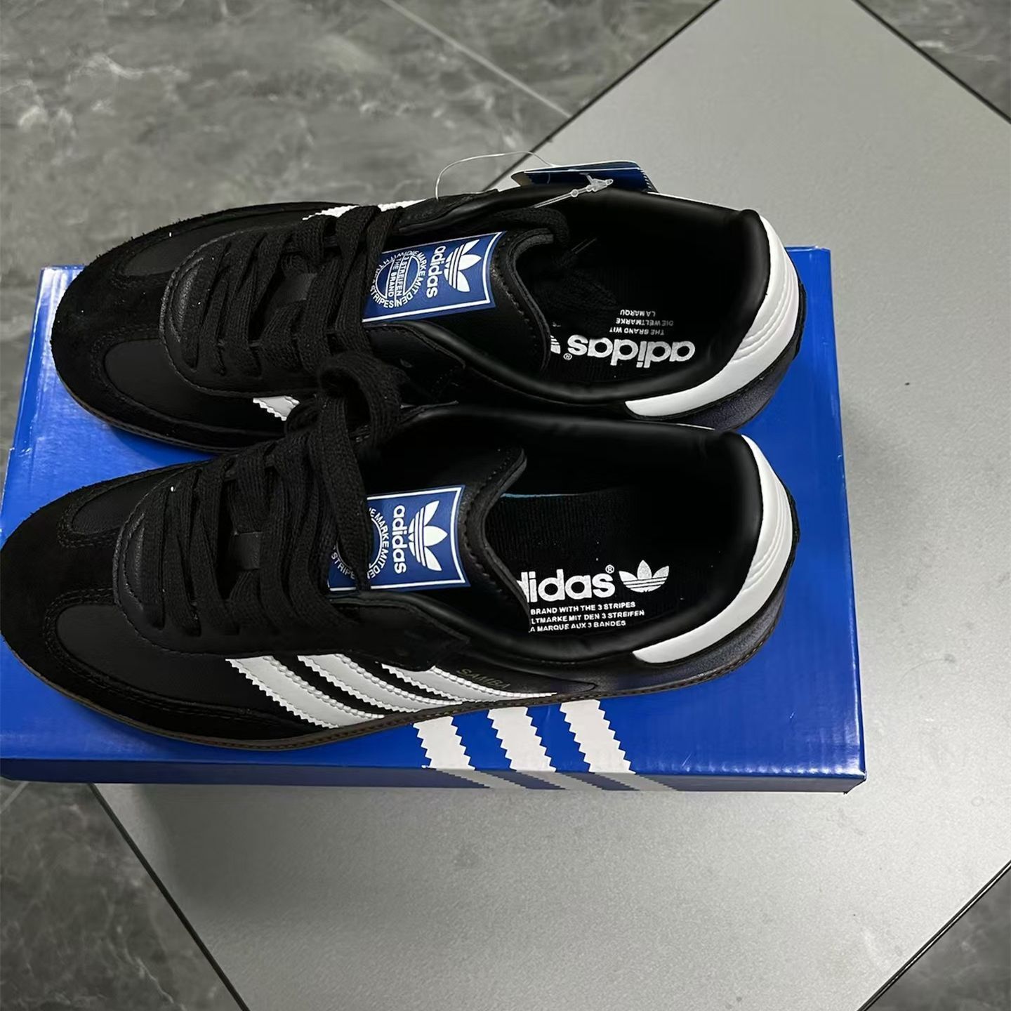 adidasアディダス サンバ Samba OG ブラック White Gum Adidas Originals Samba black