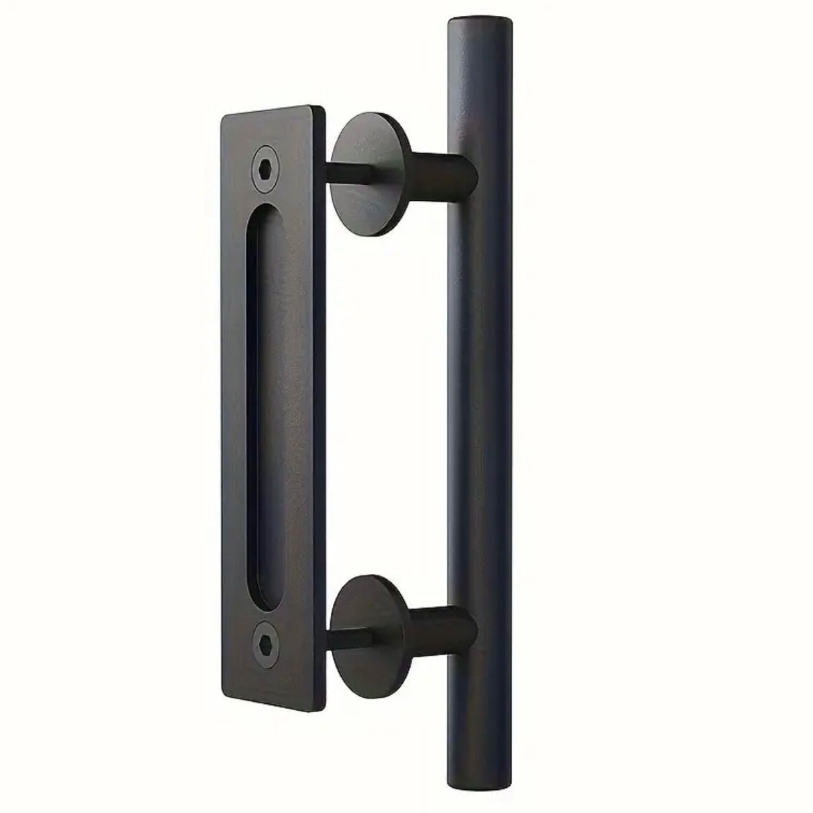 diy ドアハンドル スライドバーンドア用 両面引き手 室内引き戸用 木製ドア対応 金具セット キャビネット 引き出し 埋め込み型設計 家具ハンドル 簡易取り付け リフォーム対応 高品質素材 使いやすい設計 DIY装飾 インテリアパーツ リノベーション用