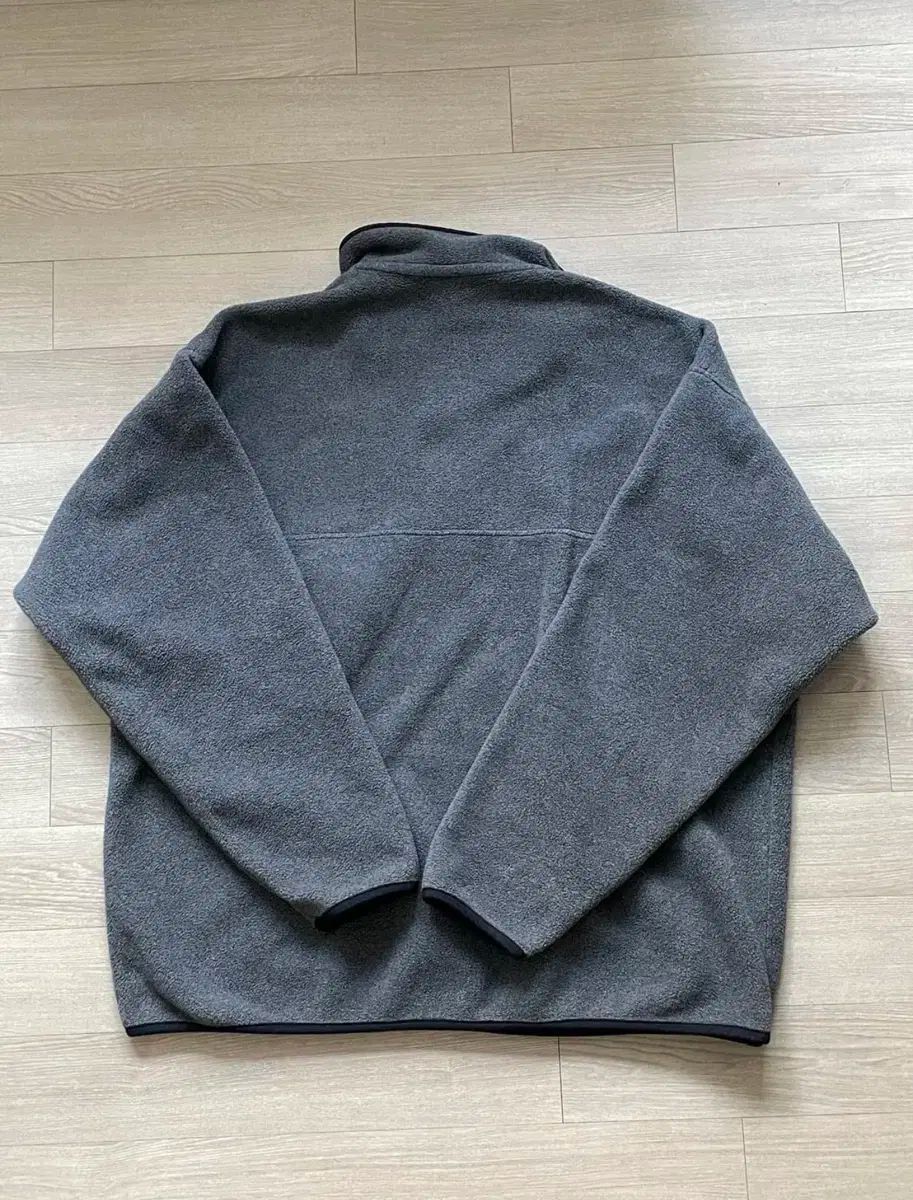 XL ヴィンテージ patagonia パタゴニア Synchilla シンチラ グレー ブラック