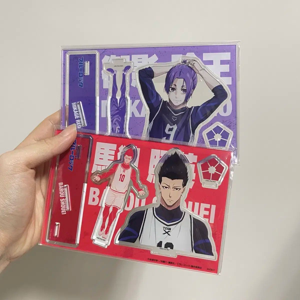 【雷市場（ポンジャン）商品韓国直送】 ブルーロック すぐに 昭栄 みかげ レオ アクリル まとめ売り 出品