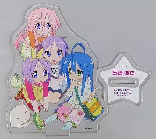 中古】アクリルスタンド・アクリルパネル 泉こなた＆柊かがみ
