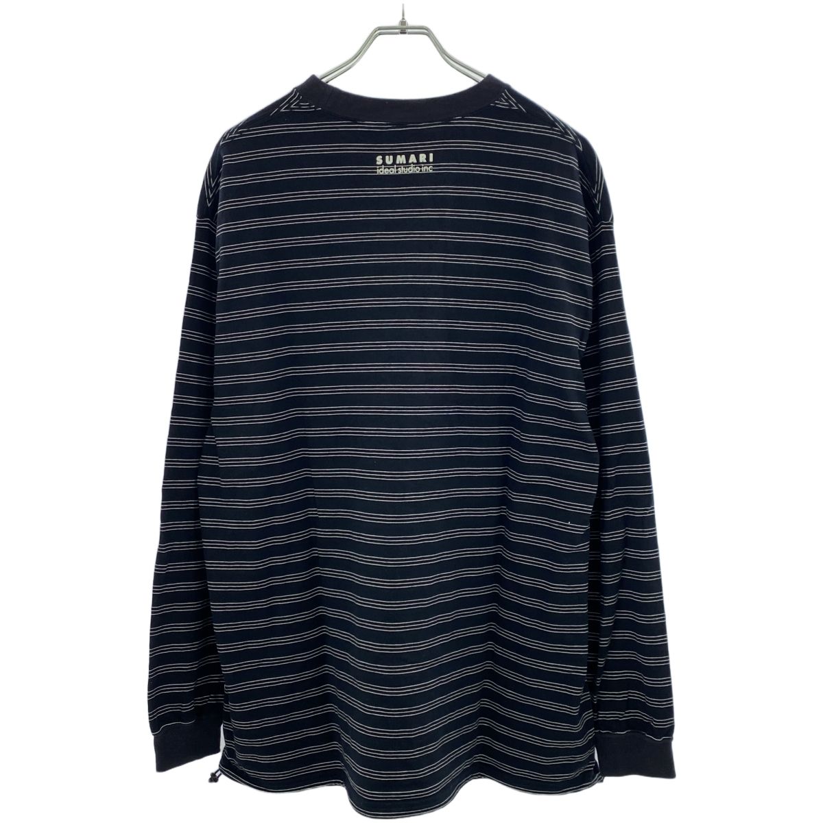 SUMARI シュマリ HEMCODE BORDER LONG SLEEVE T ボーダーロング  