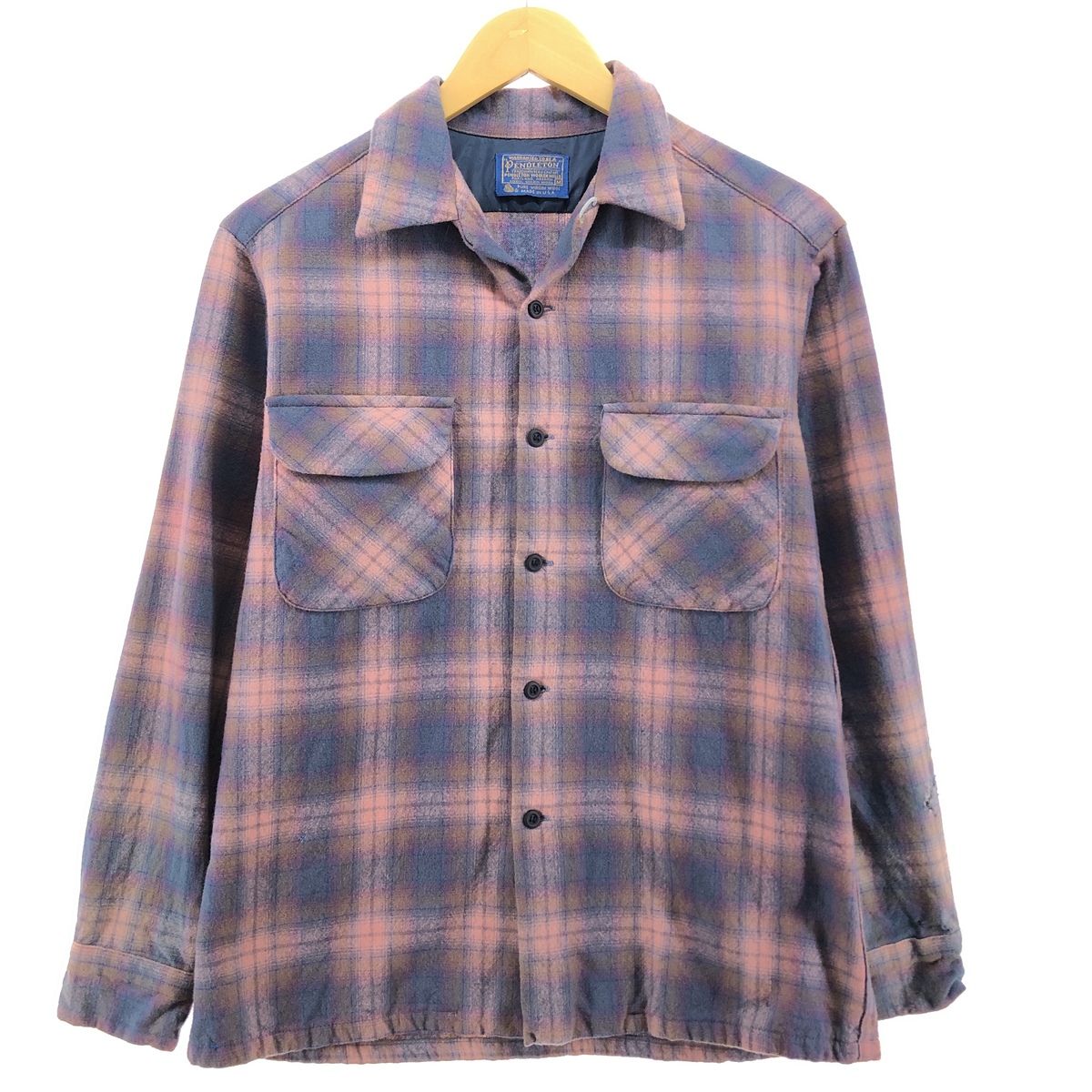 古着 訳あり特価 70年代 ペンドルトン PENDLETON ボードシャツ