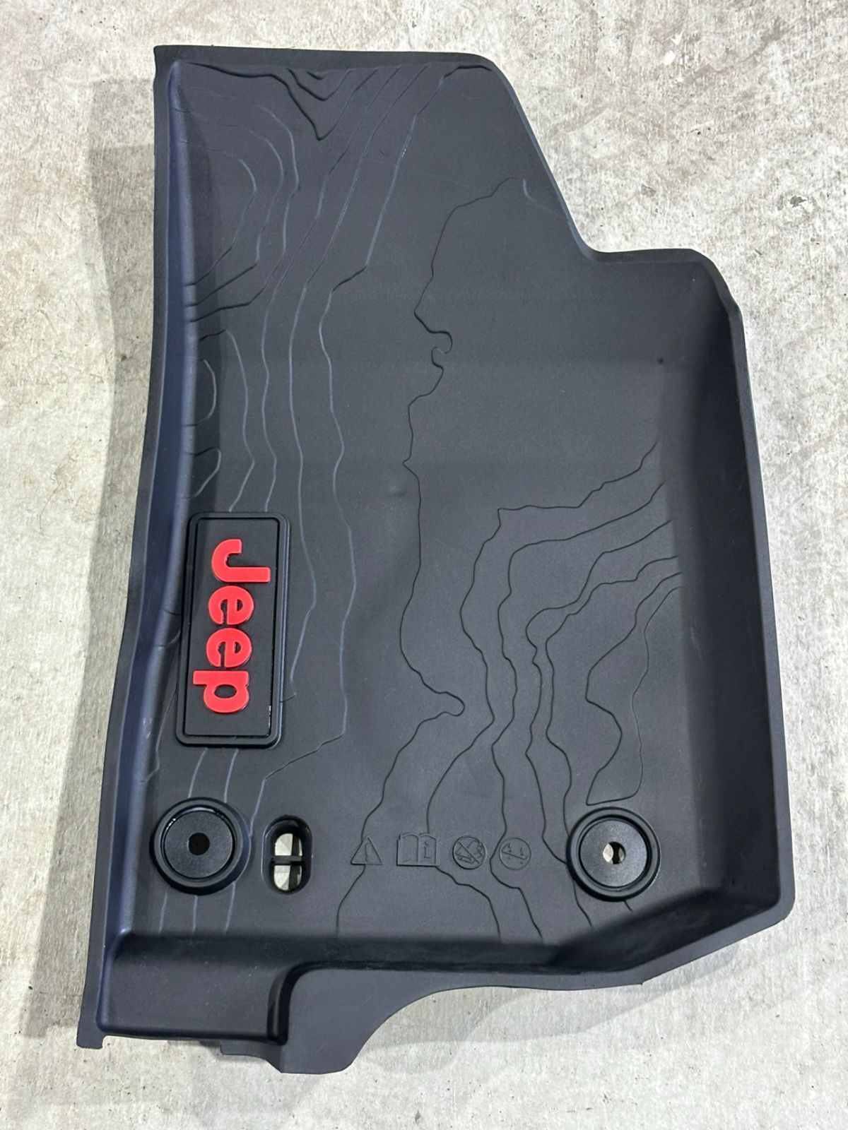 クライスラー JEEP ジープ 純正品 OEM ラングラー アンリミテッド JL 18年～ オールウェザー フロアマット 4枚セット 82215203AE ラバータイプ 品 ⑲ BRIGHTFACE_UK