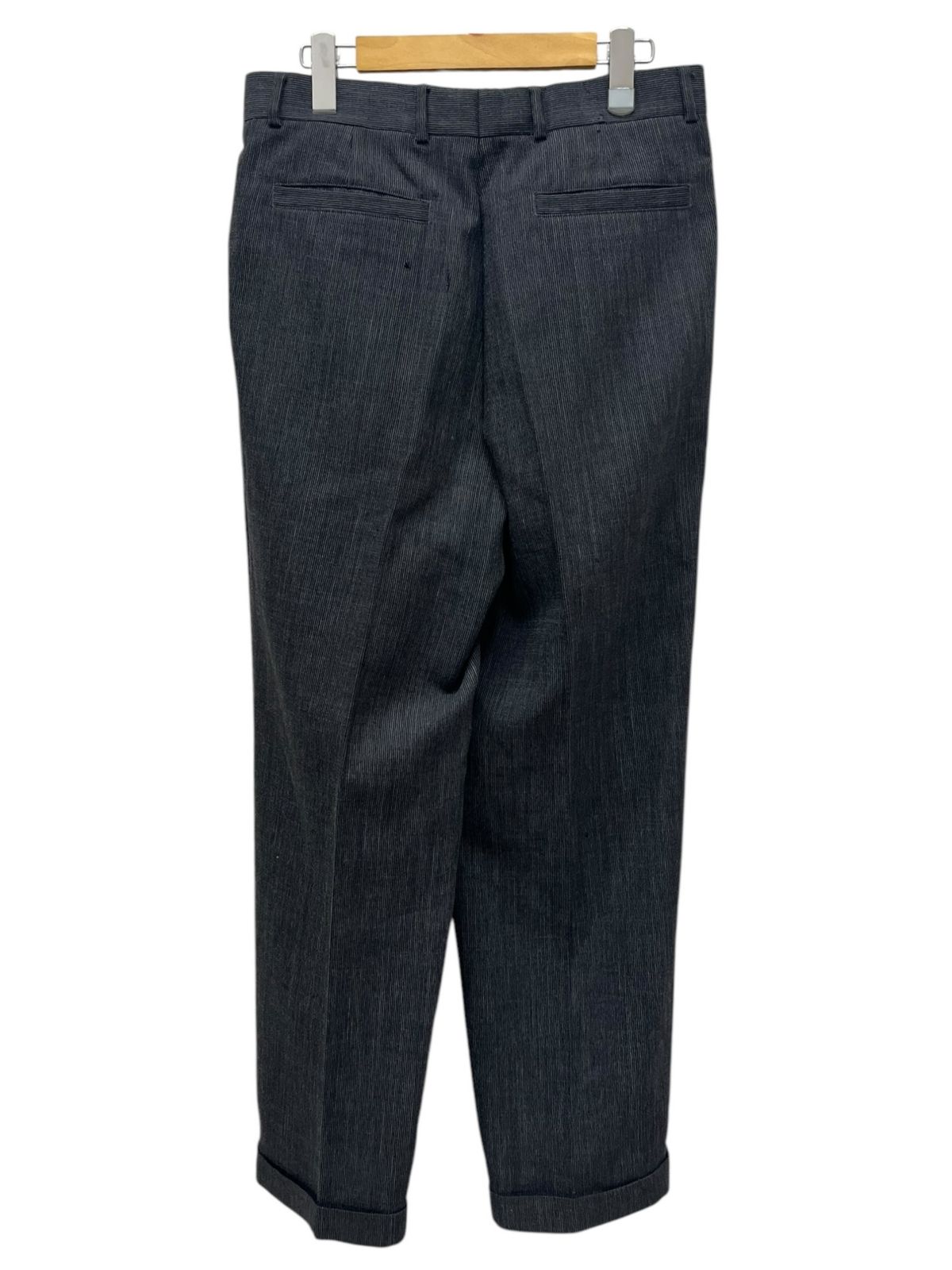 美品★HugoBoss/ダークグレースラックス HUGO BOSS ヒューゴボス スーツ メンズ ビジネススーツ