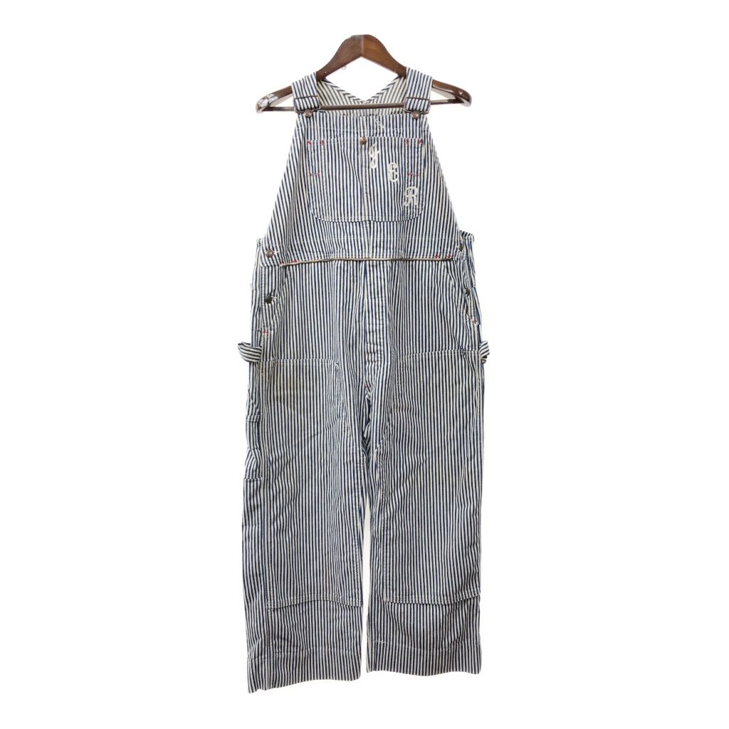 80's 90's BIG MAC USA製 オーバーオール ヒッコリー 46 80s USA製