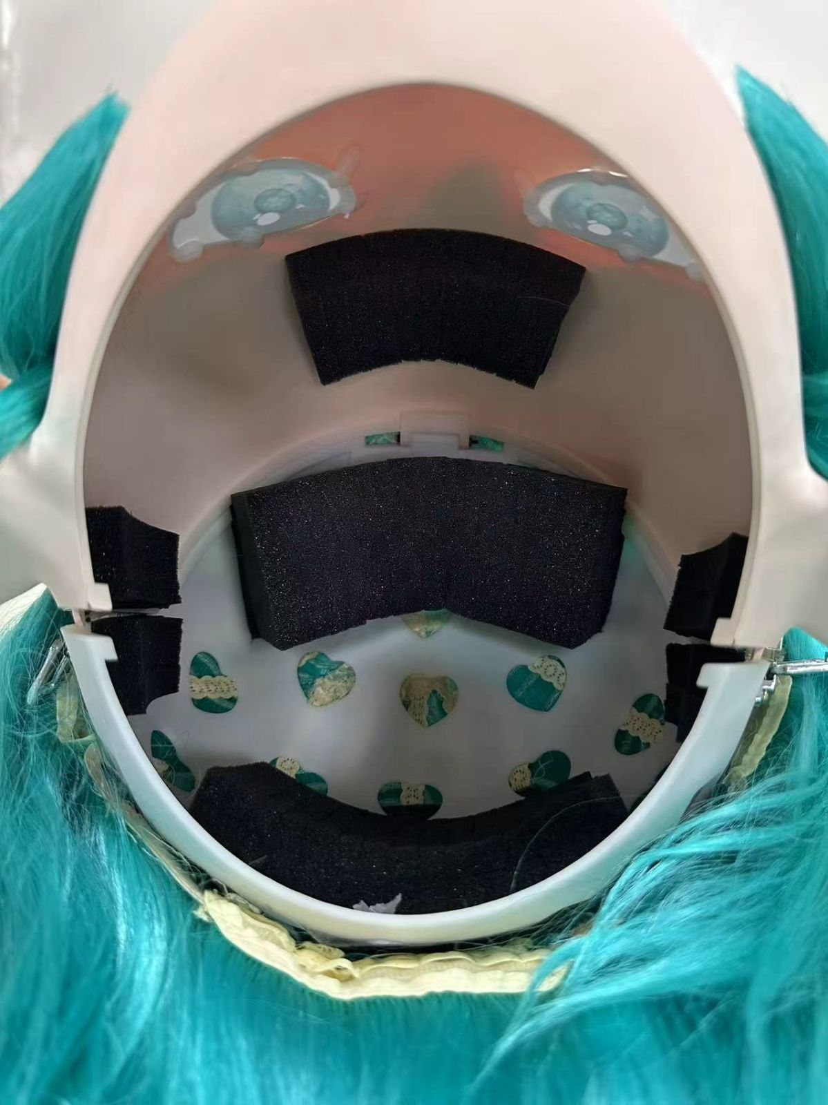 全頭マスク カツラ付き