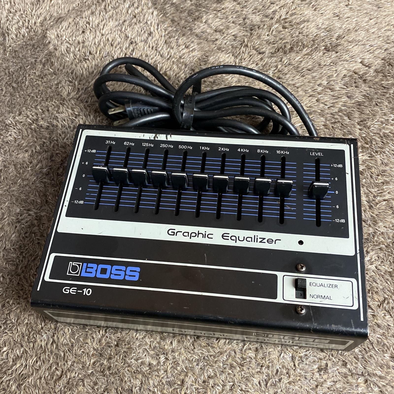 尾張小牧店】 中古 BOSS | ボス エフェクター GE-10 Graphic Equalizer