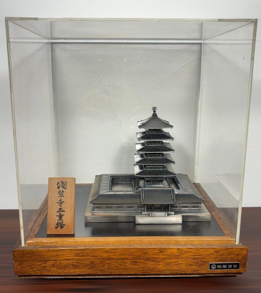 希少】浅草寺五重塔 城模型 箱付き 骨董品 - メルカリ