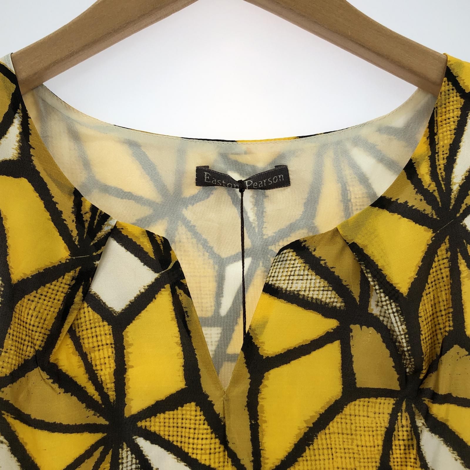 Easton Pearson イーストン ピアソン タグ付き シルク 総柄  