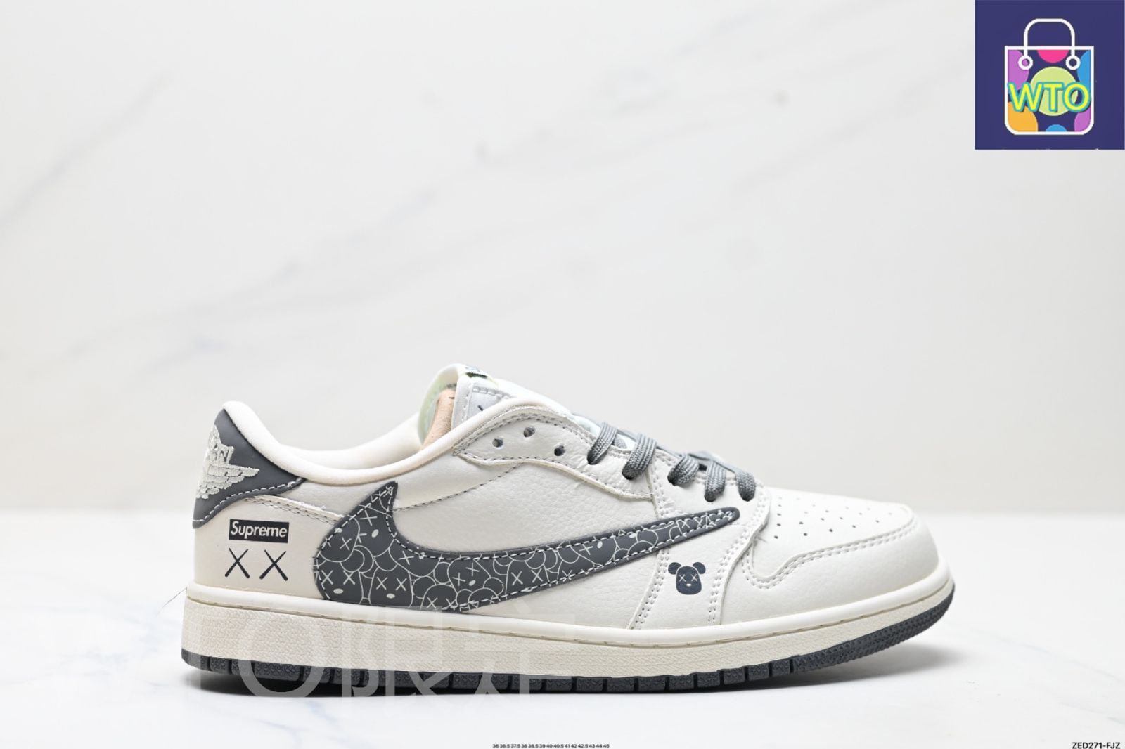 エア ジョーダン 1 リバースフック Travis Scott x Air Jordan 1