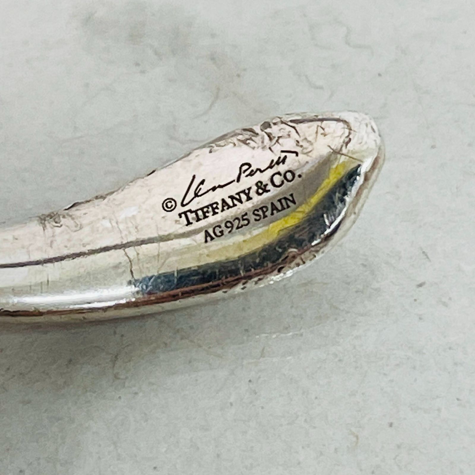 ティファニー エルサペレッティ スネークリング SV925 約12-13号 Tiffany エルサ ペレッティ スネークリング11〜13号 幸運の蛇