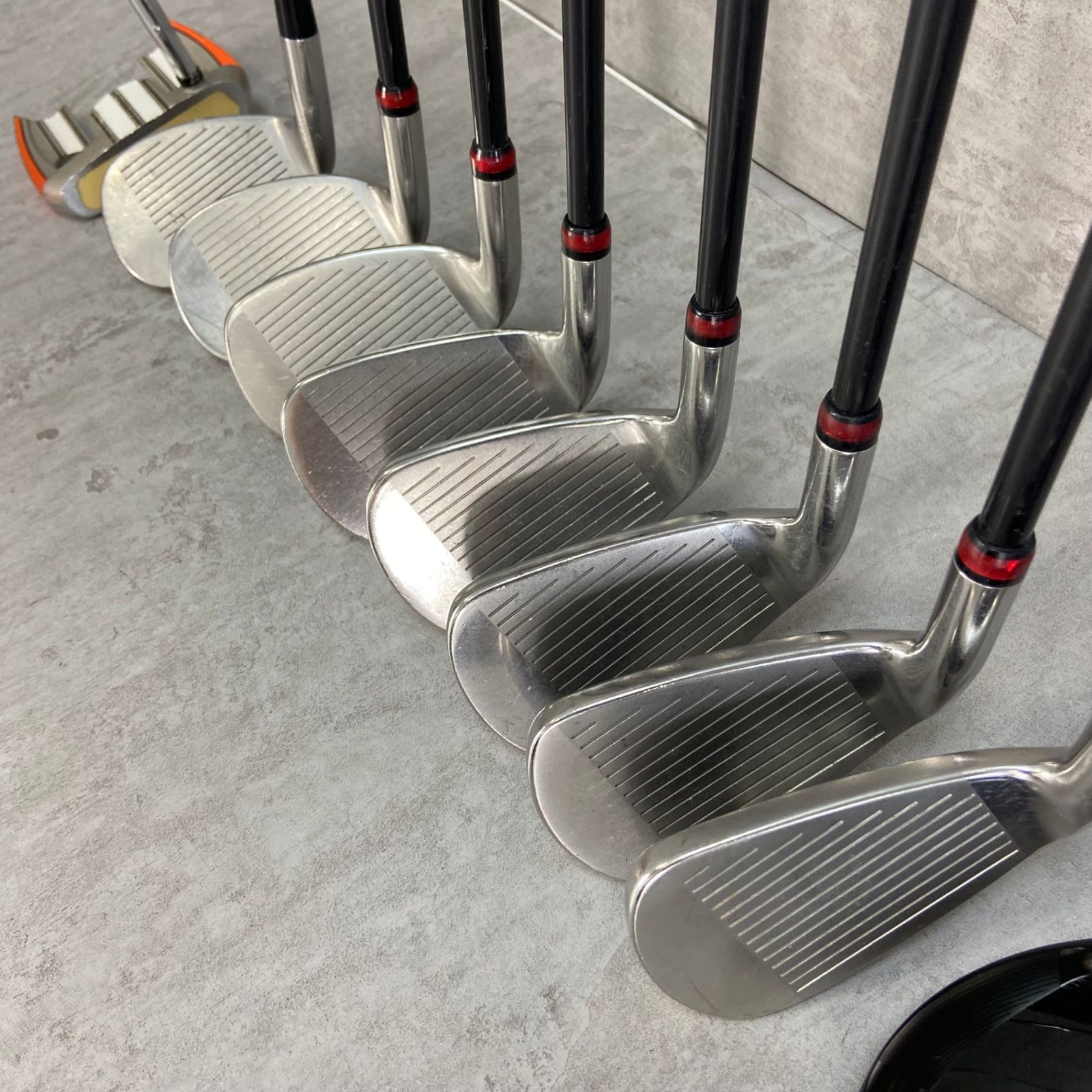 Cobra メンズゴルフ フルセット 初心者 おすすめ入門 キャディバッグ