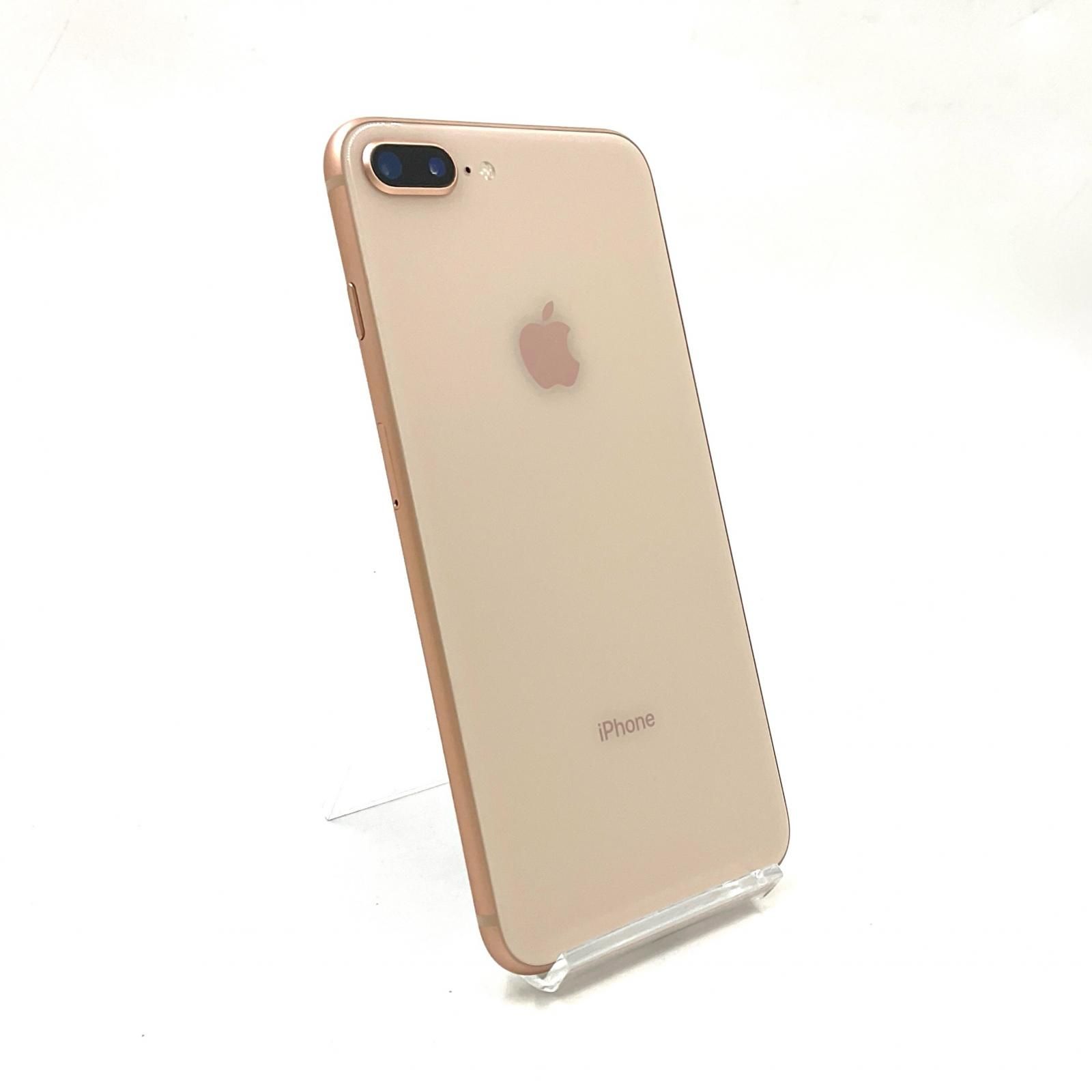 iPhone 8 Plus 64GB ゴールド au SIMフリー 白ロム 動作確認済 83