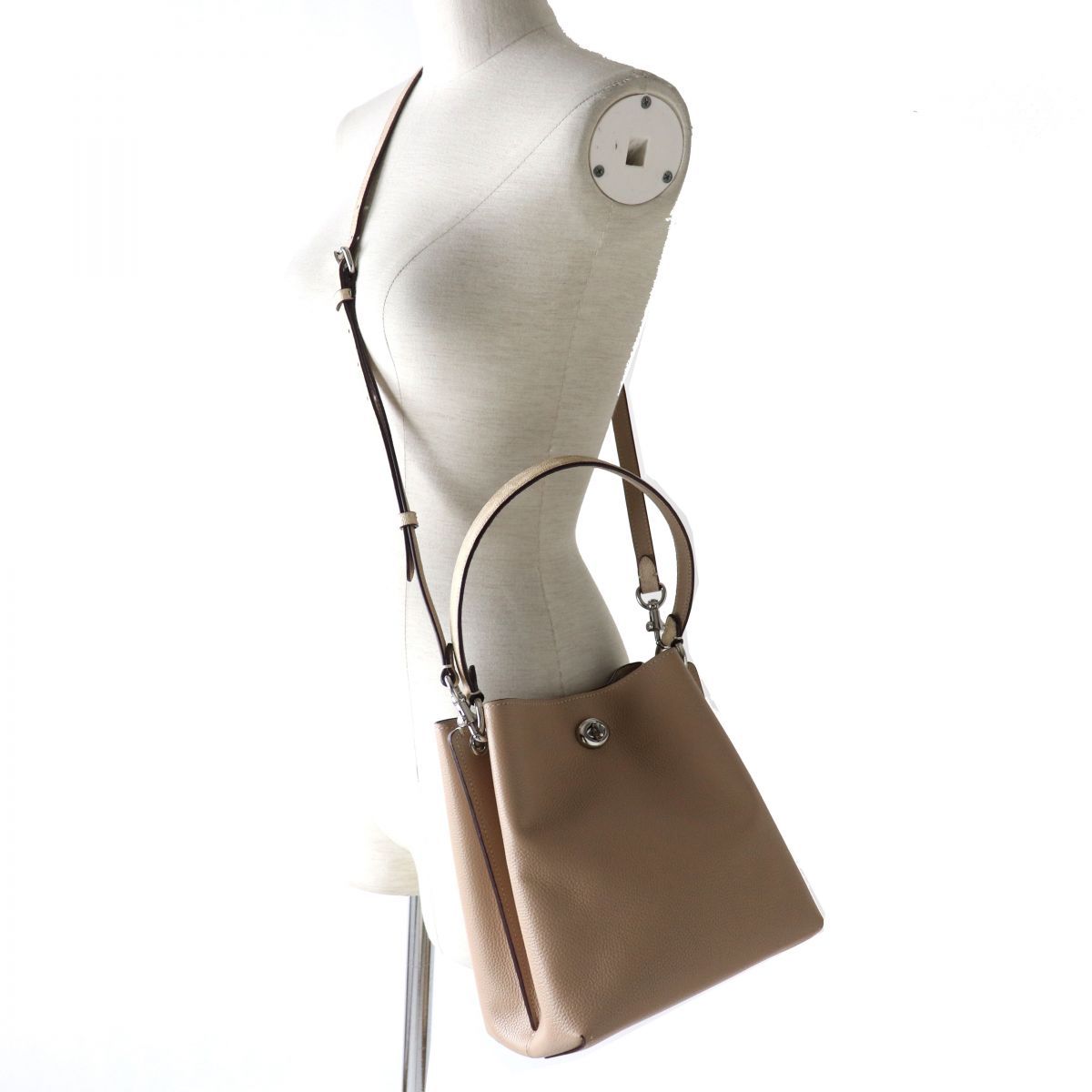 極美◎COACH コーチ 89101 チャーリー バケット バッグ 21
