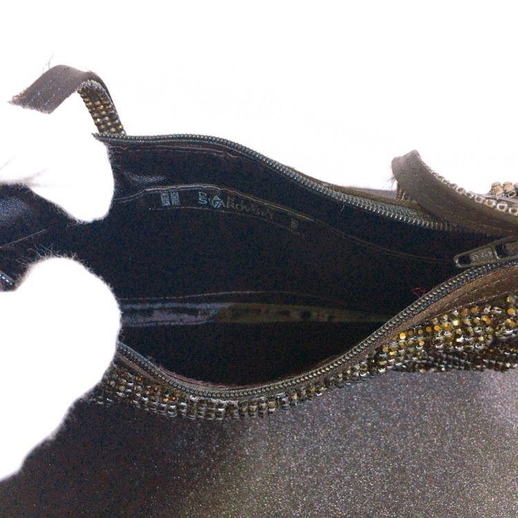美品】DANIEL SWAROVSKI ダニエル スワロフスキー ハンドバッグ  
