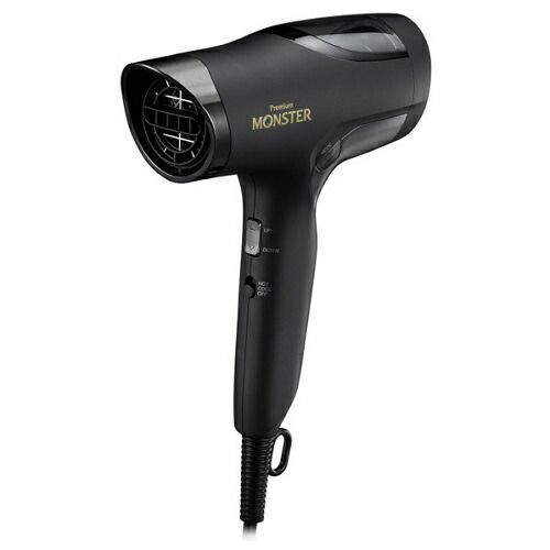 BLDCダブルファンドライヤー ブラック コイズミ KHD-W990|K