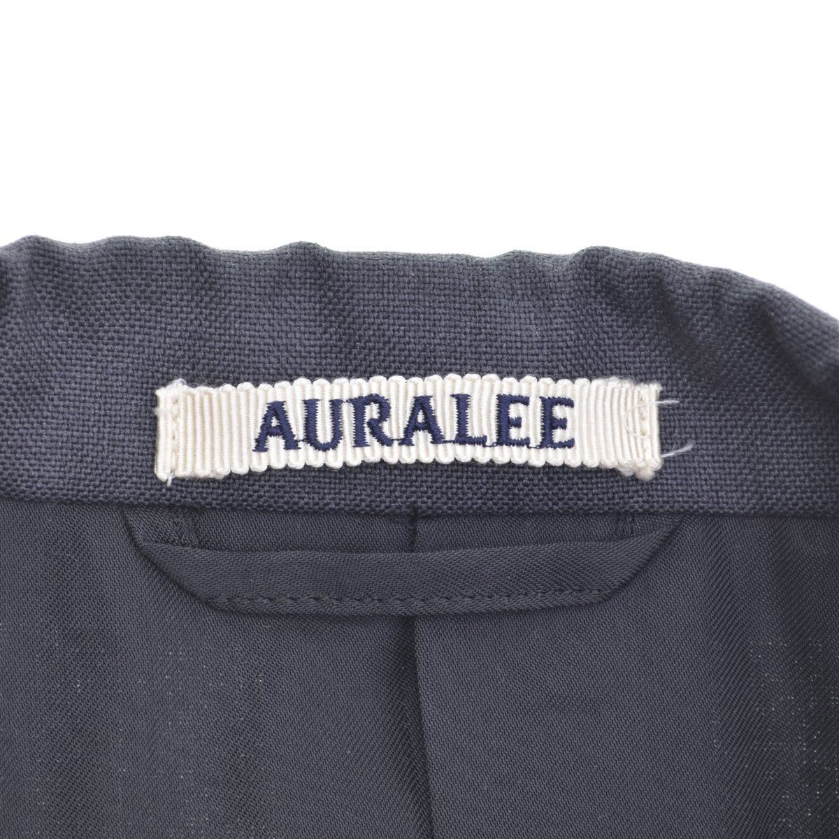 4【AURALEE / オーラリー】20AW A20AJ01BH BLUEFACED WOOL JACKET ブルーフェイスウール 2釦テーラード ジャケット - メルカリ