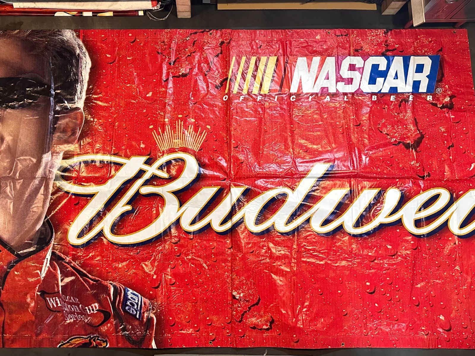NASCAR×Budweiser大型バナー
