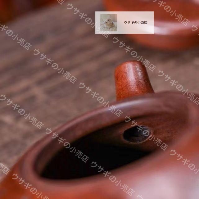 新品・未使用】宜興 朱泥急須 紫砂壺 中国美術 当時物 古美術