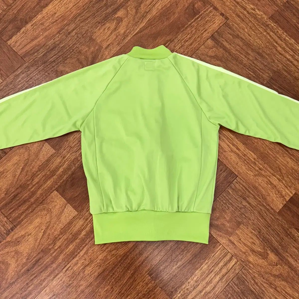 レディース S adidas アディダス スクール ライトグリーン トレーニング トラックトップス ジャージ