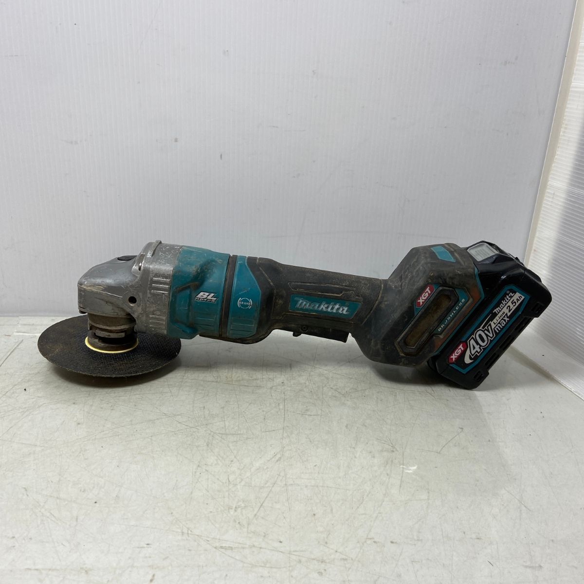 ΦΦMAKITA マキタ ディスクグラインダー 40v GA053G ブルー