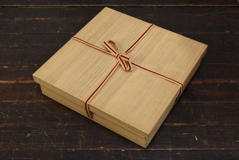 蔵C9822b】茶道具 輪島塗 坂一男 塗師広峰 遠山蒔絵 炉縁 共箱 - メルカリ