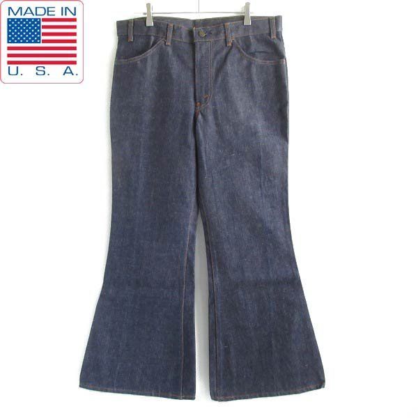 新品 1975年製 USA製 リーバイス 684 フレア ジーンズ W36 L30