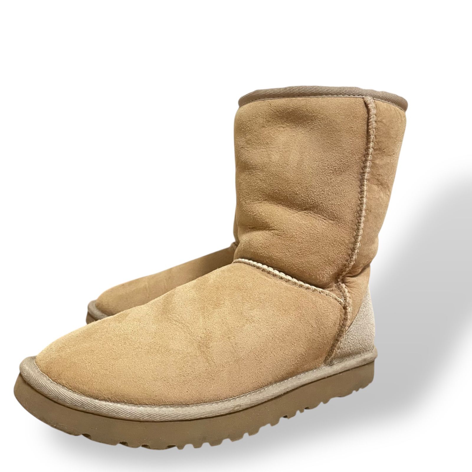ベージュ ugg ムートン UGG アグ ムートンブーツ レディース ショート