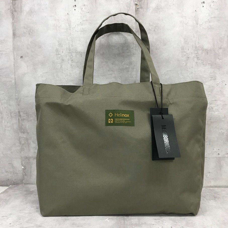新品Neighborhood HELINOX TOTEBAG M OLIVE