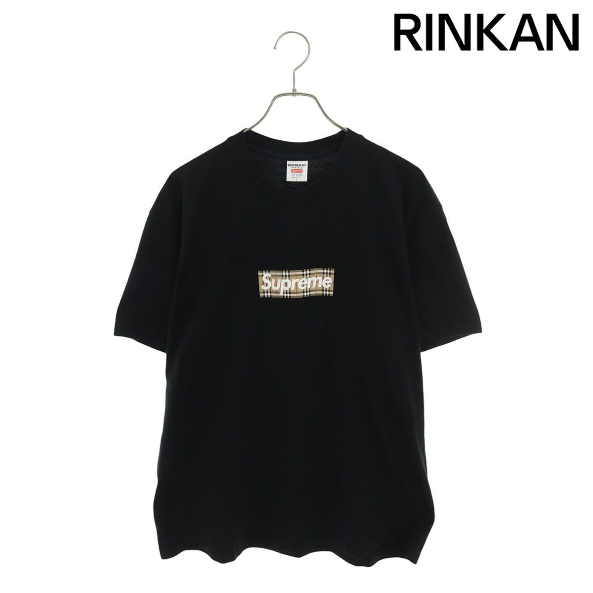 シュプリーム ×バーバリー Burberry Burberry Box Logo Tee バーバリーボックスロゴTシャツ メンズ L - メルカリ