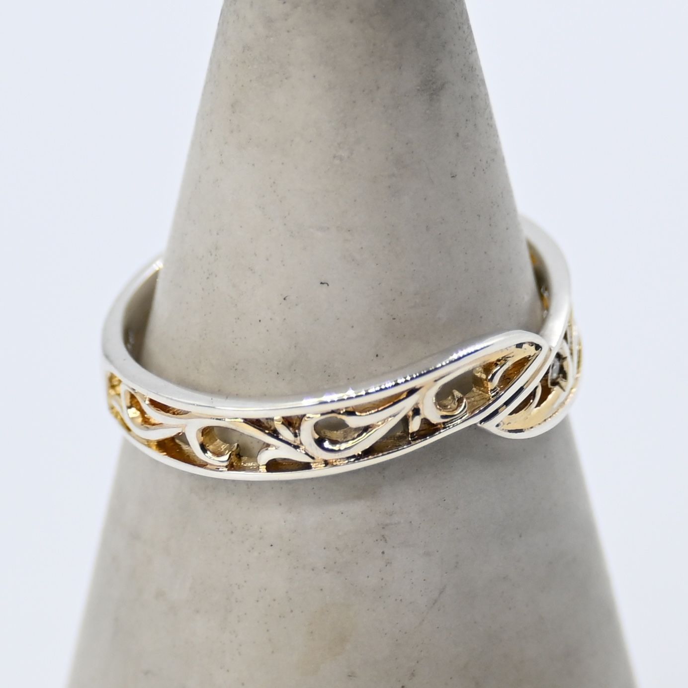 ete ロウ リング 13号 エテ ロウ ダブル リング 【約13号】 ロウ