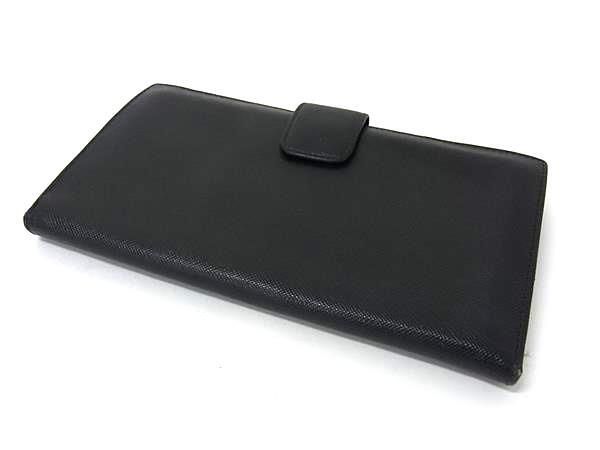 PRADA プラダ 財布 トライアングルロゴ 1M1133 ブラック