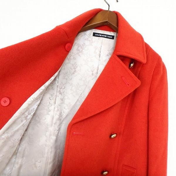 wnc ヴィヴィアンタム VIVIENNETAM コート 1 オレンジ系 金ボタン