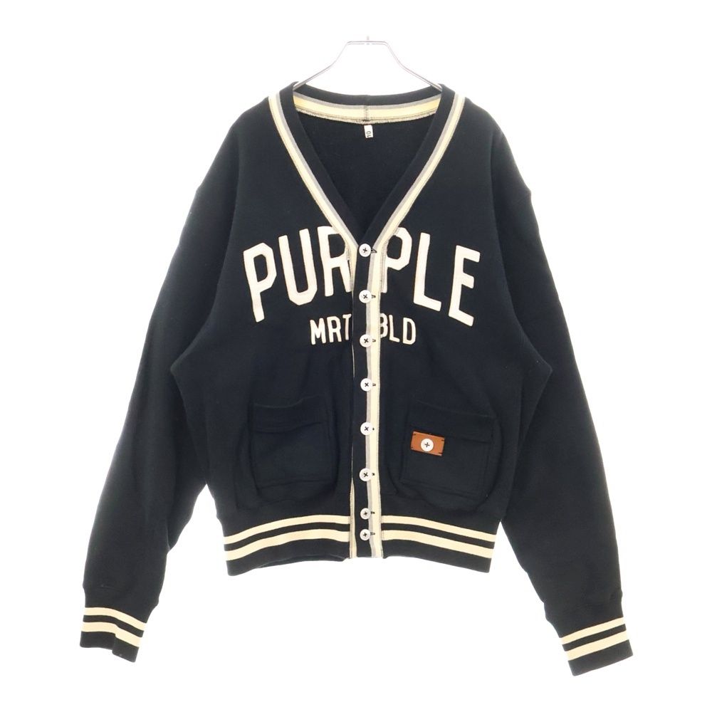 KHOKI (コッキ) 24SS Sweat cardigan スウェットカーディガン ブラック 