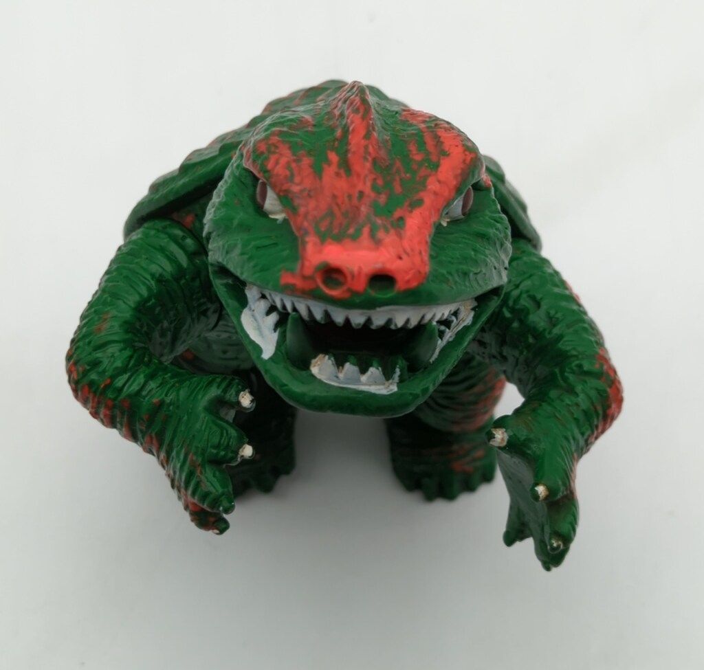 TAA2 ニットー 当時物「ギロン ミドルサイズ」怪獣 ソフビ ガメラ 大映