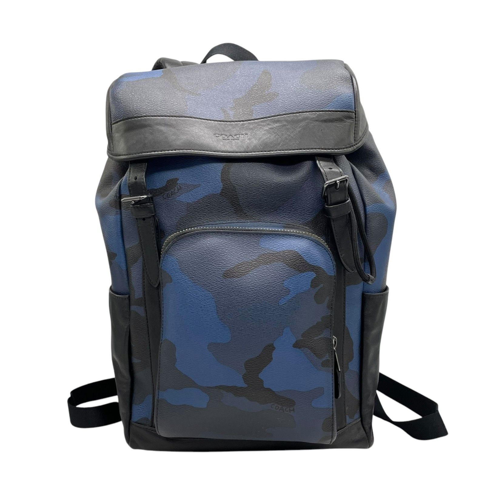 COACH コーチF55960 ヘンリー レザー バックパック リュックサック 極美品 COACH コーチ F55960 ヘンリー バックパック リュックサック
