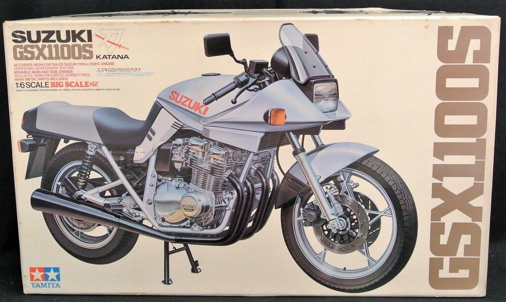 タミヤ 1/6 ビッグスケール 小鹿生産 BS06256800 スズキ GSX1100Sカタナ 25
