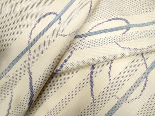 平和屋着物○本場大島紬 訪問着 9マルキ 片身変わり 変わり横段