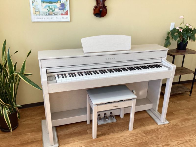 メンテナンス&クリーニング済み ヤマハ CLP-535WA ホワイトアッシュ調 2016年製 | 電子ピアノ 88鍵盤 | | 千葉 東京 神奈川 埼玉 愛知 電子ピアノ専門店の配送設置込