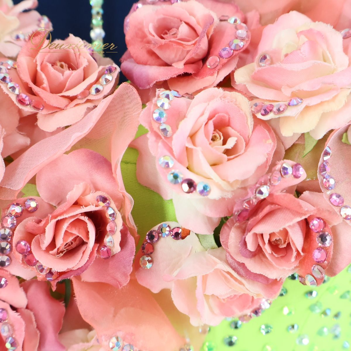 美品 日本製 社交ダンス衣装】グリーン Chacott チャコット