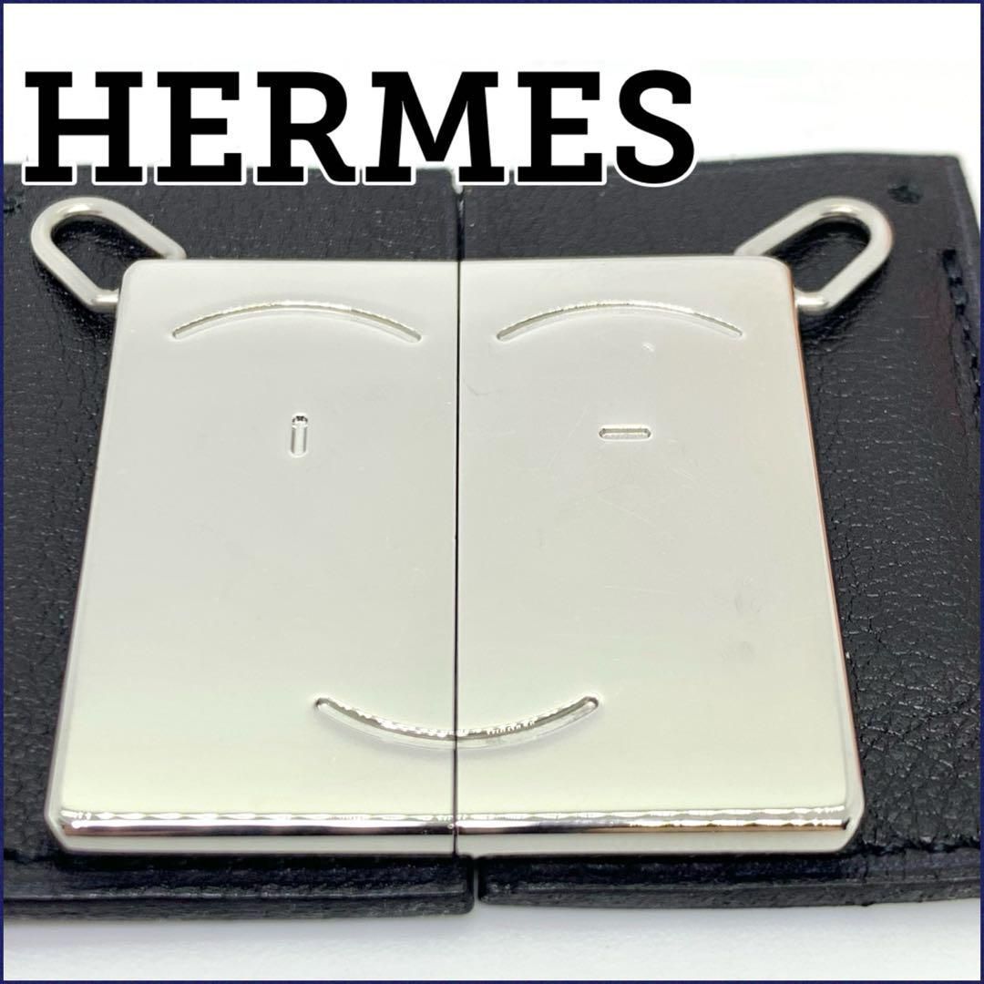 HERMES エルメス ペアネックレス シンボルチョーカー スマイル 男女