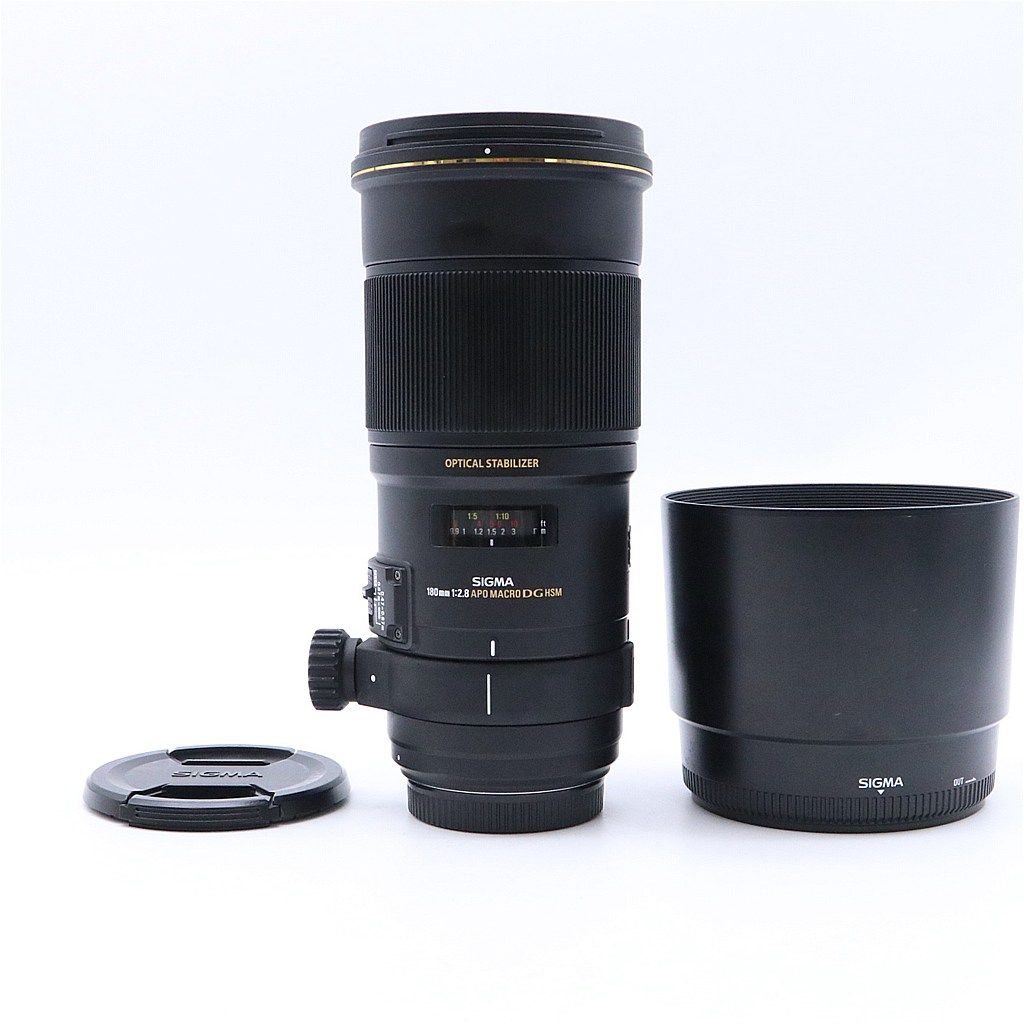 極上品】 Sigma 180mm F2.8 APO MACRO EX DG OS HSM Nikon Fマウント