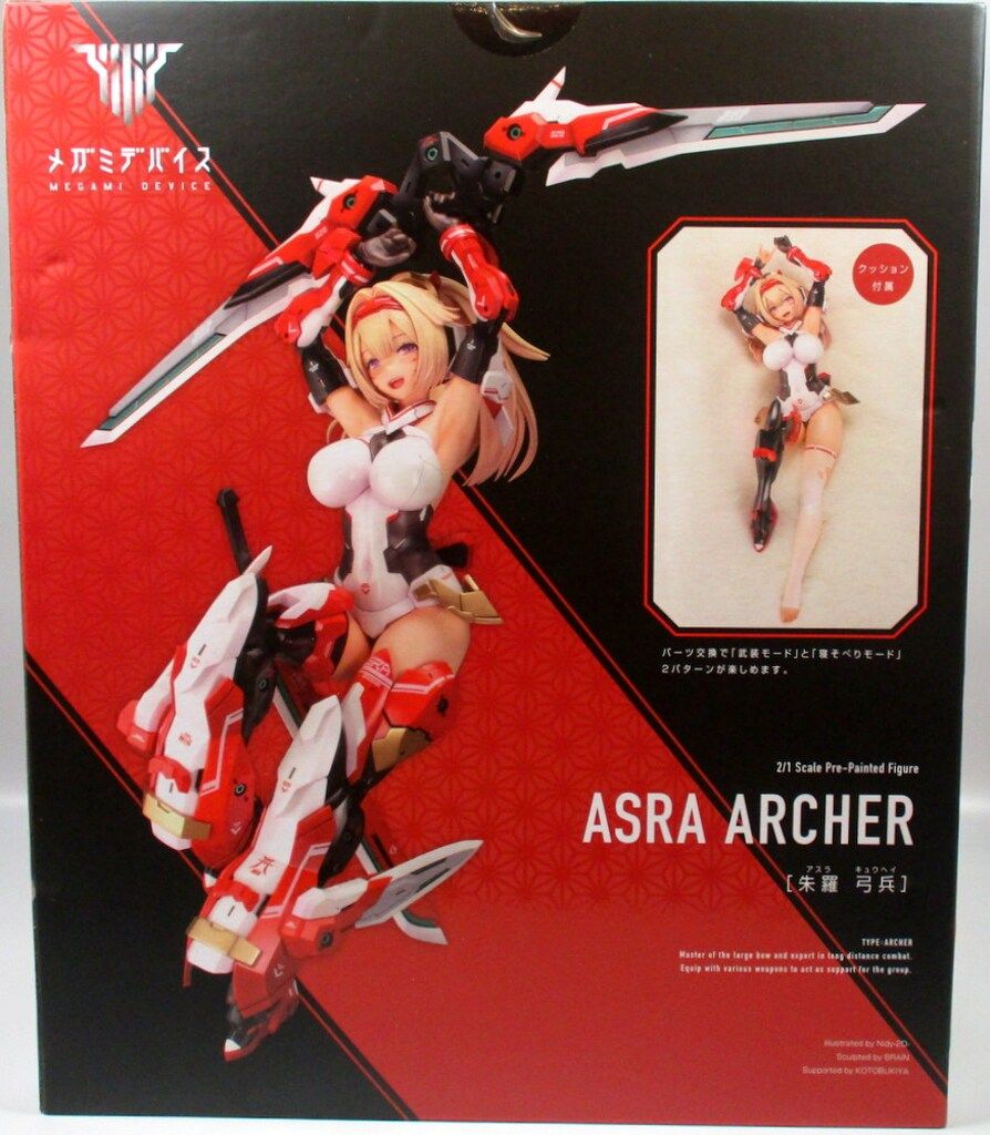 コトブキヤ メガミデバイス 朱羅 弓兵 特典表情替えパーツ付き