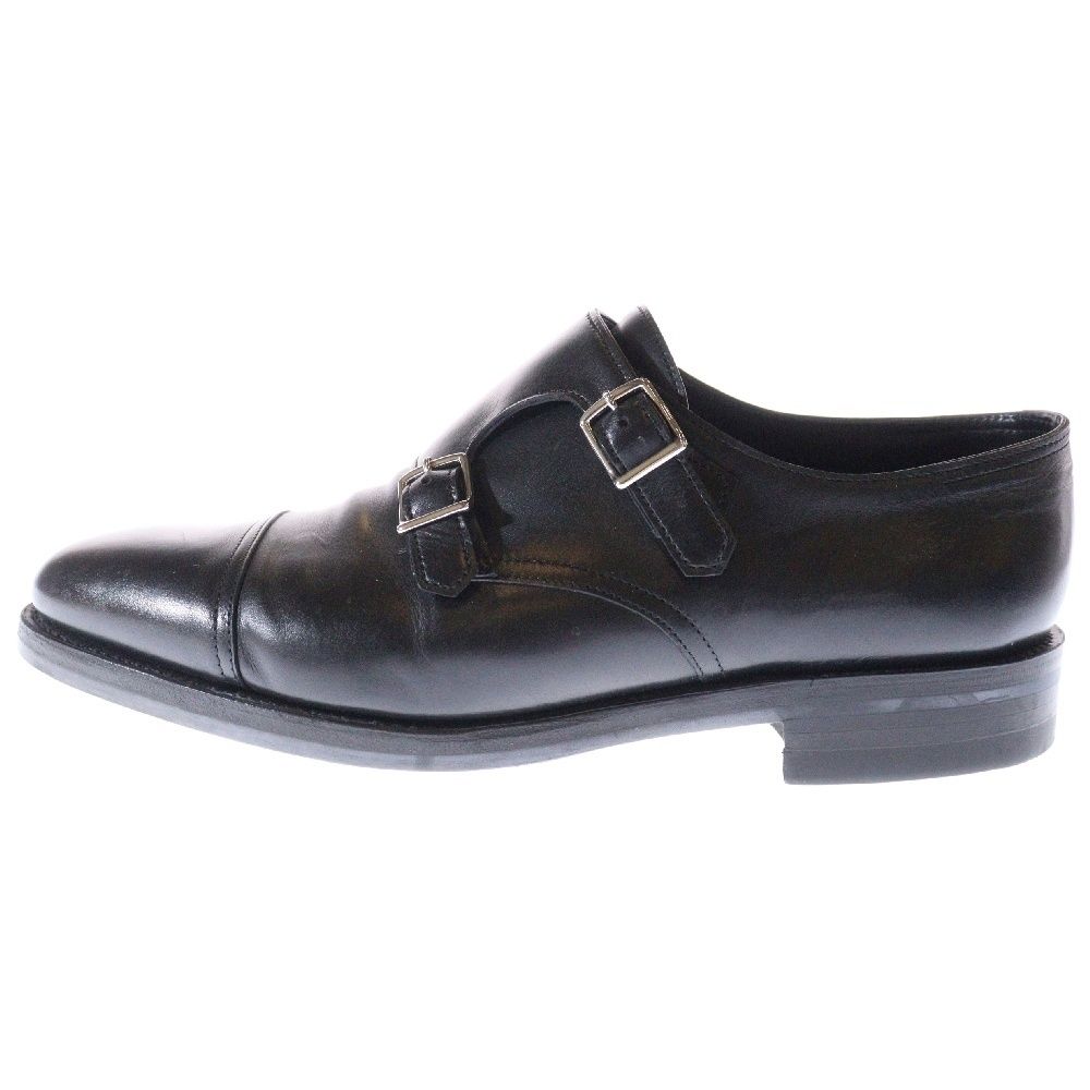JOHN LOBB ジョンロブ WILLIAM ウィリアム レザーローカットシューズ ブラック 8E9795