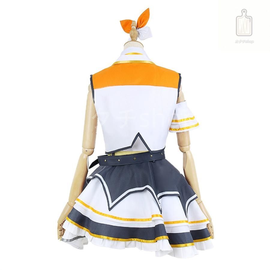 プロジェクトセカイ カラフルステージ feat.MORE MORE JUMP 花里 みのり はなさと みのり 風 コスプレ衣装 イベント 演出服 変装 二次会