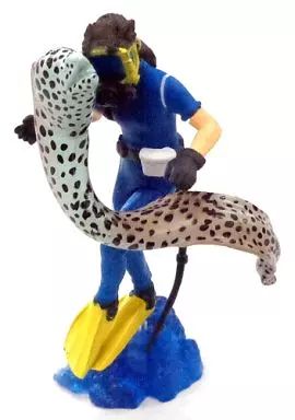 中古】トレーディングフィギュア 1.ダイバー＆ニセゴイシウツボ