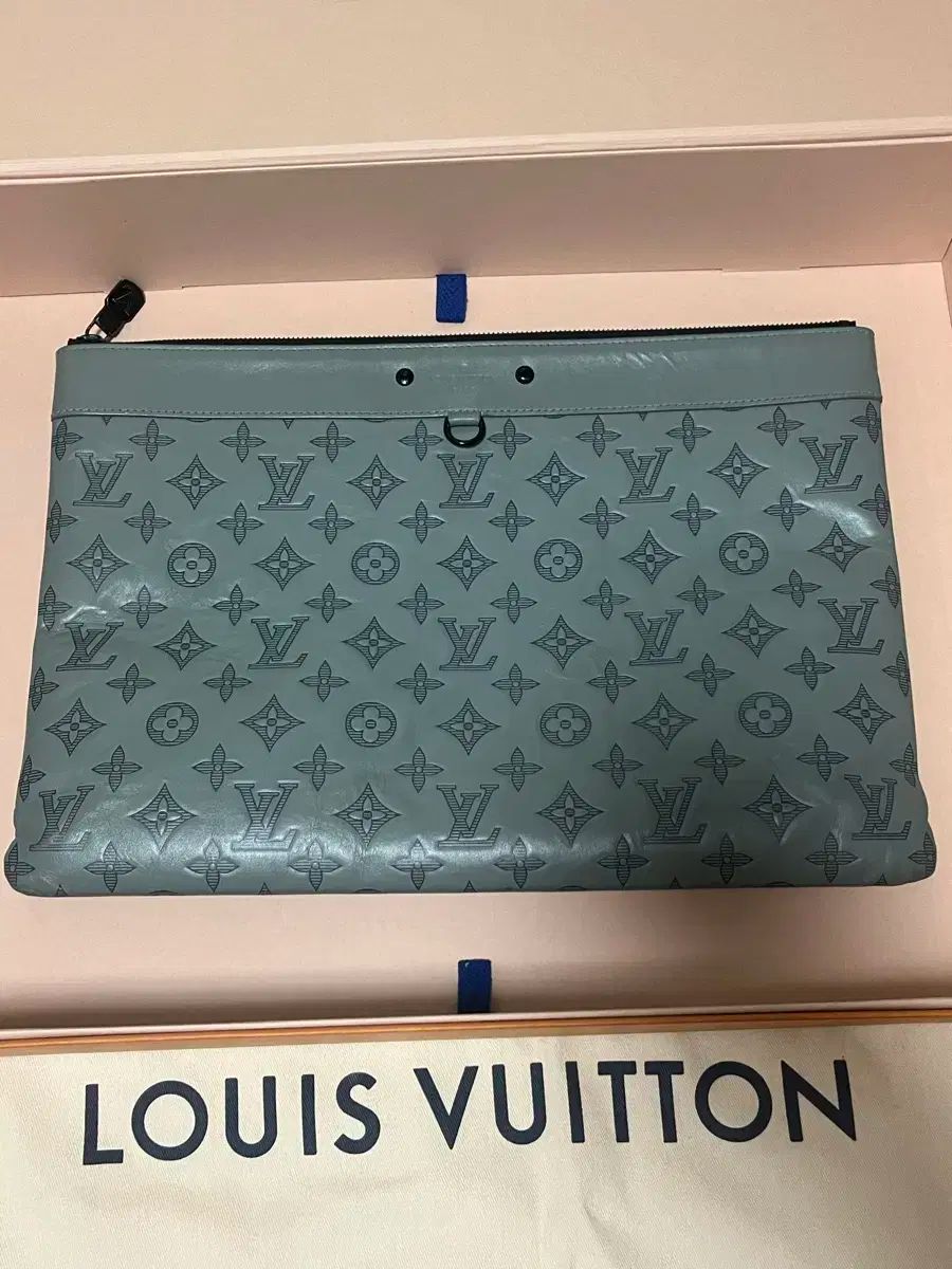Louis Vuitton ルイヴィトン ポシェット シャドー グレー クラッチ