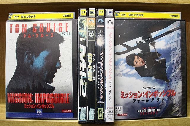 DVD ミッション:インポッシブル シリーズ 初作 ～ フォール